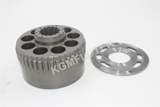 M2X120 M2X146 Swing Motor Excavator Parts KAWASAKI KPM Hydraulic Cylinder Block