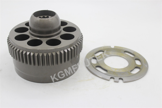 M5X Excavator Swing Motor Parts KAWASAKI Hydraulic Barrel And Valve Plate
