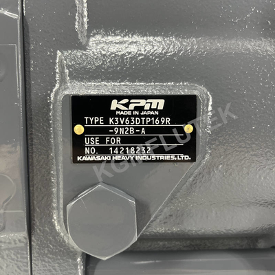 SH120-3 KAWASAKI KPM Excavator Hydraulic Pump K3V63DTP169R-9N2B-A