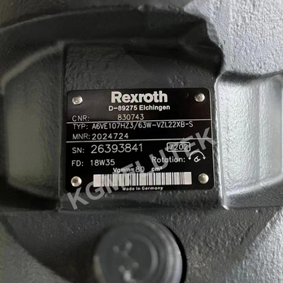 XE470 Excavator Travel Motor 26393841 Final Drive Motor A6VE107HZ3 63W-VZL22XB-S