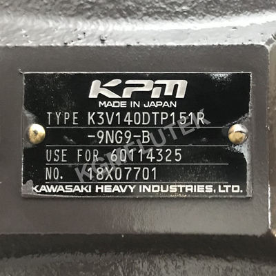 60114325 SANY SY280 Excavator Kawasaki Axial Piston Pump K3V140DTP151R-9NG9-B