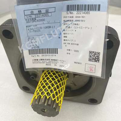 SY95 Kawasaki K3VL Excavator Hydraulic Pump K3VL112 B-10RSM-L1 TB325