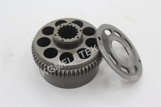 M2X150 Excavator Swing Motor Parts KAWASAKI KPM Hydraulic Cylinder Block