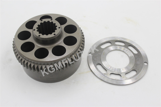 M2X150 Excavator Swing Motor Parts KAWASAKI KPM Hydraulic Cylinder Block