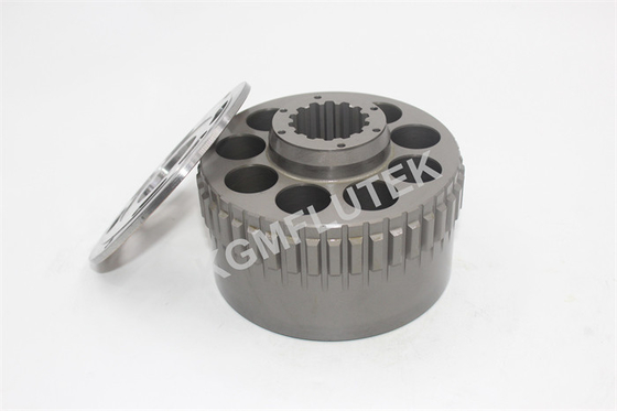 M2X120 M2X146 Swing Motor Excavator Parts KAWASAKI KPM Hydraulic Cylinder Block
