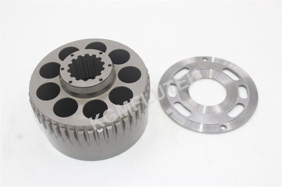 M2X120 M2X146 Swing Motor Excavator Parts KAWASAKI KPM Hydraulic Cylinder Block