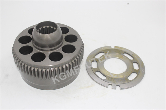 M5X Excavator Swing Motor Parts KAWASAKI Hydraulic Barrel And Valve Plate