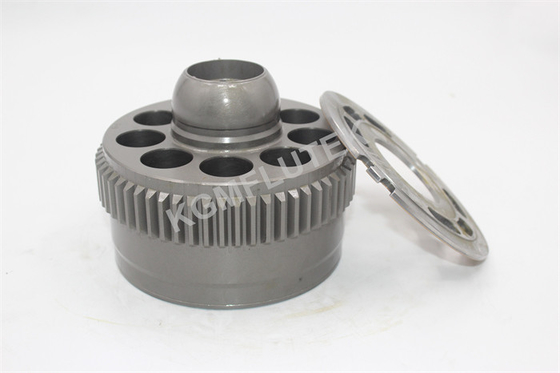 M5X Excavator Swing Motor Parts KAWASAKI Hydraulic Barrel And Valve Plate