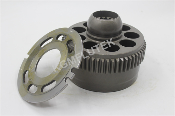 M5X Excavator Swing Motor Parts KAWASAKI Hydraulic Barrel And Valve Plate