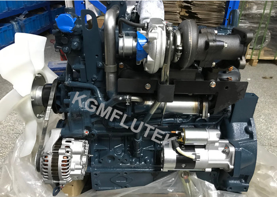 Excavator Kubota Diesel Engine Assembly V3800DI-T 60.7KW 2200RPM