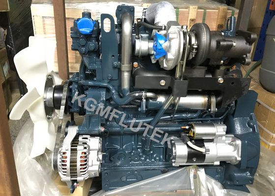 Excavator Kubota Diesel Engine Assembly V3800DI-T 60.7KW 2200RPM
