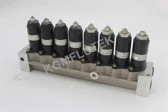 Steel Hydraulic Solenoid Valve Assy YN35V00047F1 For KOBELCO Excavator